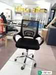 Assembled Secretarial Chair Without Headrest - 1