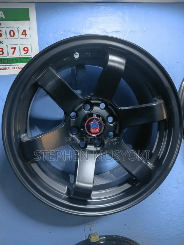 New 14-Inch Rims for Toyota Probox, Axio, Fielder, Nissan NV200 - 1