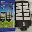 New 3000W Solar Streetlight with Pole - 1