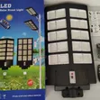 New 3000W Solar Streetlight with Pole - 2