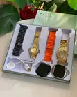 AT100 2.02 Big Screen Couple's Smart Watch Gift Set - 2