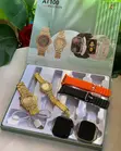 AT100 2.02 Big Screen Couple's Smart Watch Gift Set - 3