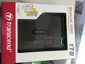 Transcend 1TB External Hard Drive - Mpya Kabisa