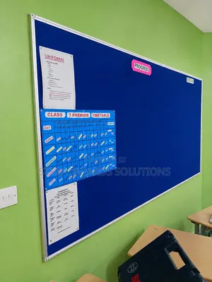 8ft x 4ft Fabric Bulletin Board for Displays