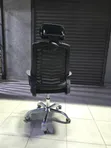 Kiti cha Kisasa cha Ofisi chenye Headrest - Nyeusi - 2