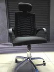 Kiti Kipya cha Ofisi cha High Back chenye Headrest - 3