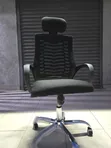 Kiti Kipya cha Ofisi cha High Back chenye Headrest - 4