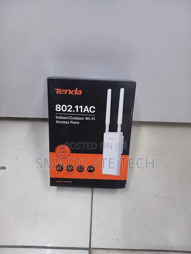 Tenda OAP1200 Access Point ya WiFi ya Nje - 1200Mbps - 1