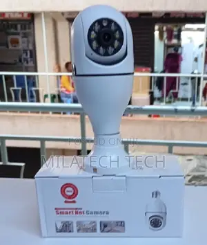 Kamera ya V380 WiFi Bulb PTZ 360°