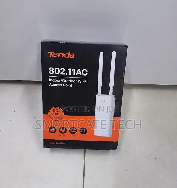 Tenda OAP1200 Access Point ya WiFi ya Nje - 1200Mbps - 1