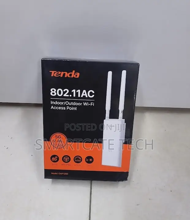 Tenda OAP1200 Access Point ya Nje ya WiFi - 1200Mbps - 1