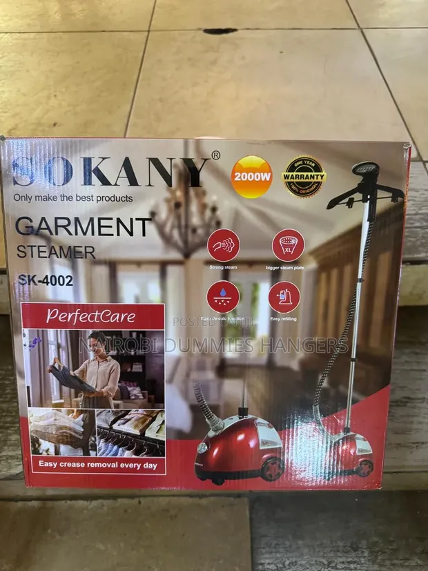 Sokany Garment Steamer Mpya Kabisa - 1