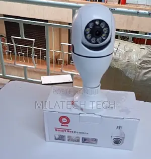Kamera ya Usalama ya Bulb ya WiFi ya 1080P PTZ