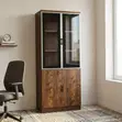 Modern 2-Door Executive Wooden Office Cabinet - 5