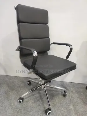 Executive Leather Office Chair - Brand New