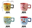 4pcs Spongebob Mugs - 2