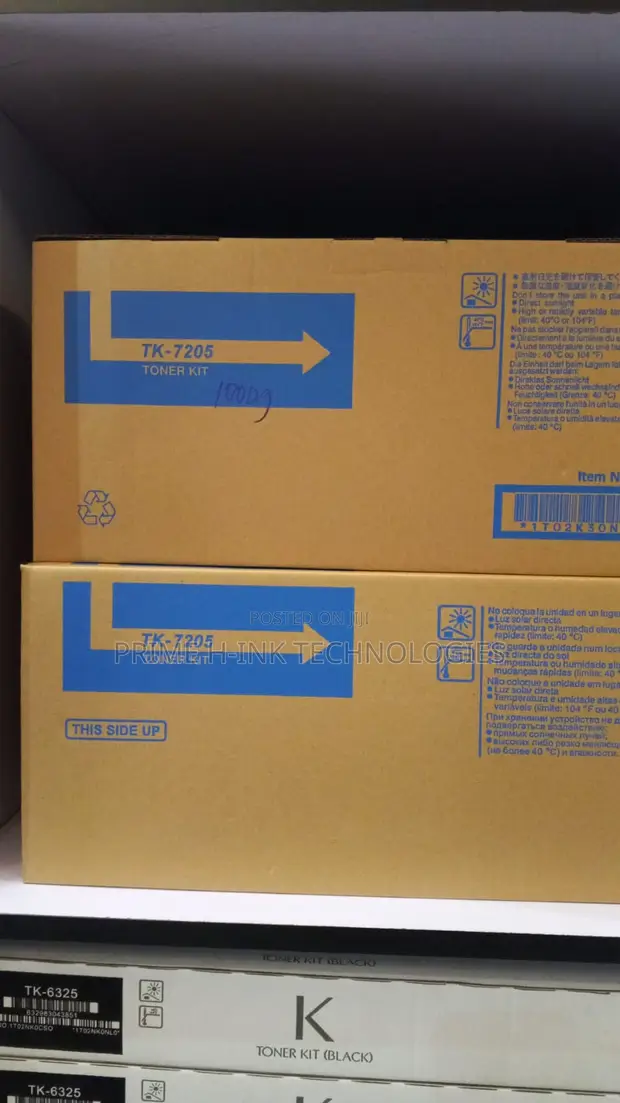 Tona Nyeusi ya Kyocera TK-7105 ya Juu (700g) - 1
