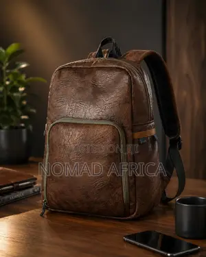 Premium PU Leather Backpack - Vintage Style