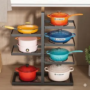 Multilayer Under Sink Pot and Pan Organizer