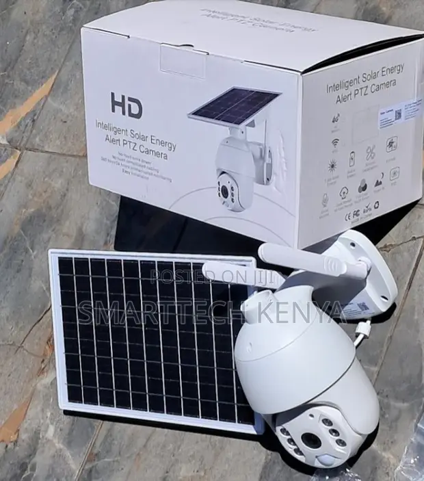 Ubox 4G Kamera ya CCTV ya Nje Inayotumia Jua na Simu - 1