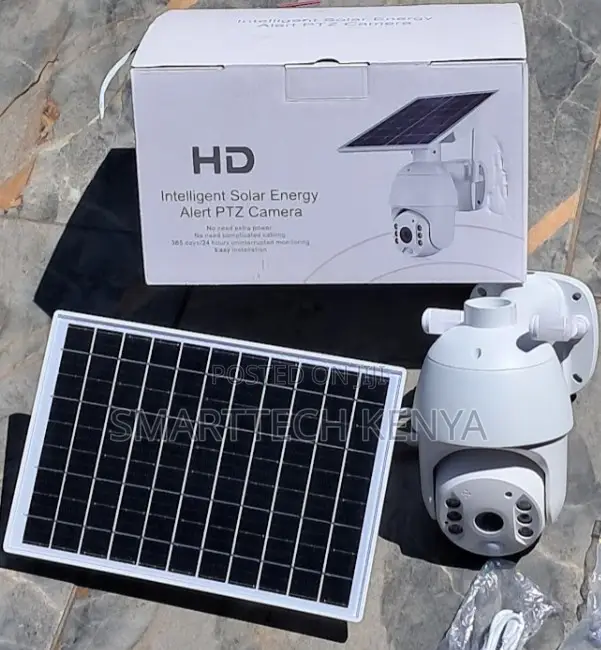 UBOX 4MP Kamera ya Nje ya 4G - 1080P, Inatumia Jua - 1