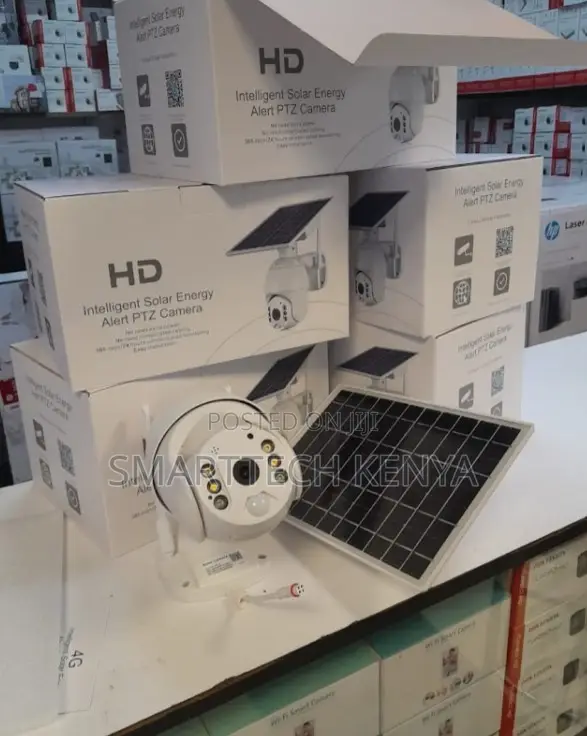 UBox 4G Solar PTZ Kamera ya Usalama 360° Nje CCTV - 1