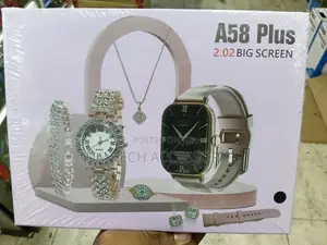 A58 Plus 2.02" Luxury Smart Watch Gift Set