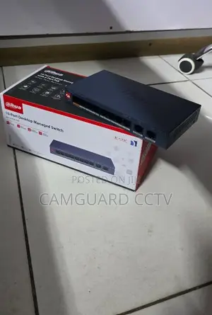 Dahua 10-Port Managed Switch with 8-Port PoE