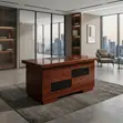 Executive Fixed Work Desk - 1200mm - 3