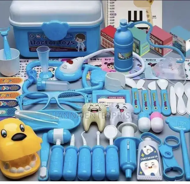 Kids Doctor & Dentist Toy Set - 1