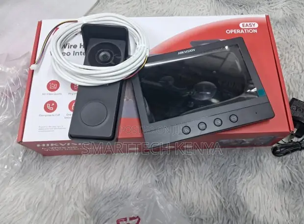 Hikvision 4-Wire Video Door Phone Intercom System - 1
