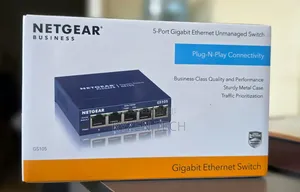 NetGear GS105 5-Port Gigabit Unmanaged Switch