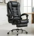 Executive Ergonomic Office Chair - Black PU Leather - 2
