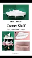 Corner Bathroom Shelf - 1