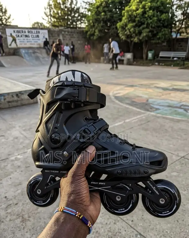 Stanley Carbon-Black 85A Professional Inline Skates (42-46) - 1