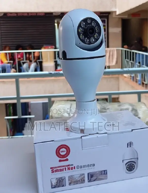 1080P V380 Bulb WiFi Camera with Night Vision - 1