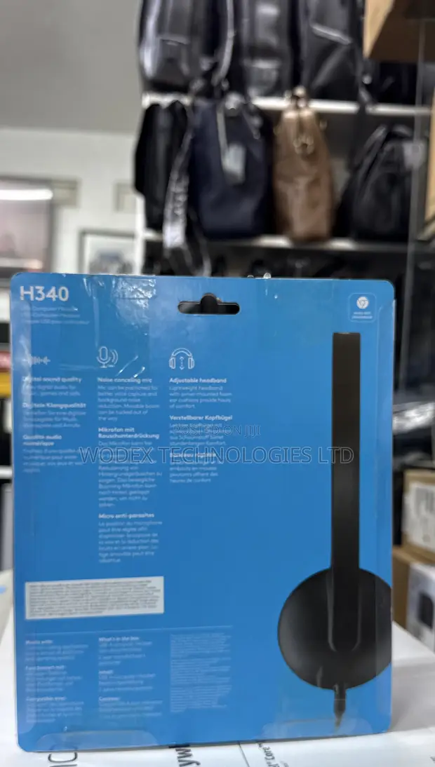 Logitech H340 USB Computer Headset - 1