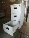Metallic 3-Drawer Home Filing Cabinet - 4