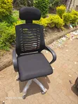 Mesh Office Chair with Headrest - Brand New - 2