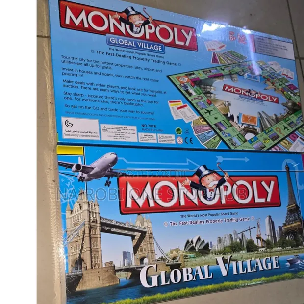 Monopoly Global Village Board Game - 1