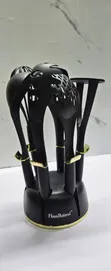 Haus Roland 7-Piece Rotating Silicone Kitchen Utensil Set - 3