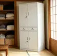 Modern Office Storage Cabinet: Lockable File Cabinet with Drawers - 2