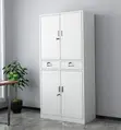 Modern Office Storage Cabinet: Lockable File Cabinet with Drawers - 3