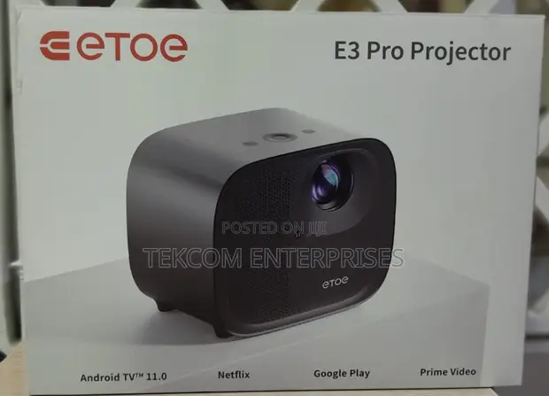 ETOE E3 PRO Laser Smart Projector - 1