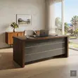 1.4m Home Office Desk with Pedestal Cabinet - 1