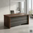 1.4m Home Office Desk with Pedestal Cabinet - 3
