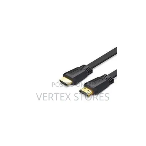 UGREEN ED015 HDMI Flat Cable Kiume kwa Kiume 1.5m - Nyeusi - 1