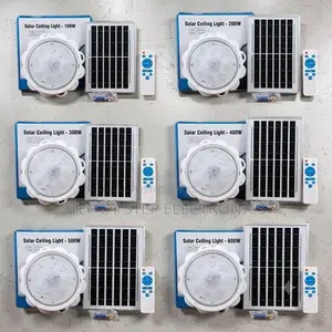 Cost-Effective LED Solar Ceiling Lights (100W, 200W, 500W)