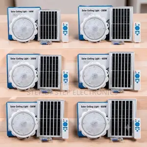 Clearance: LED Solar Ceiling Lights (100W, 200W, 500W)