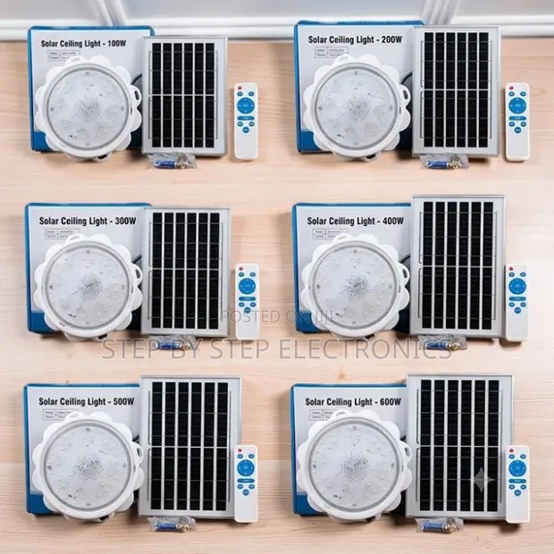 Special Offer: 100W, 200W, 500W LED Solar Ceiling Lights - 1